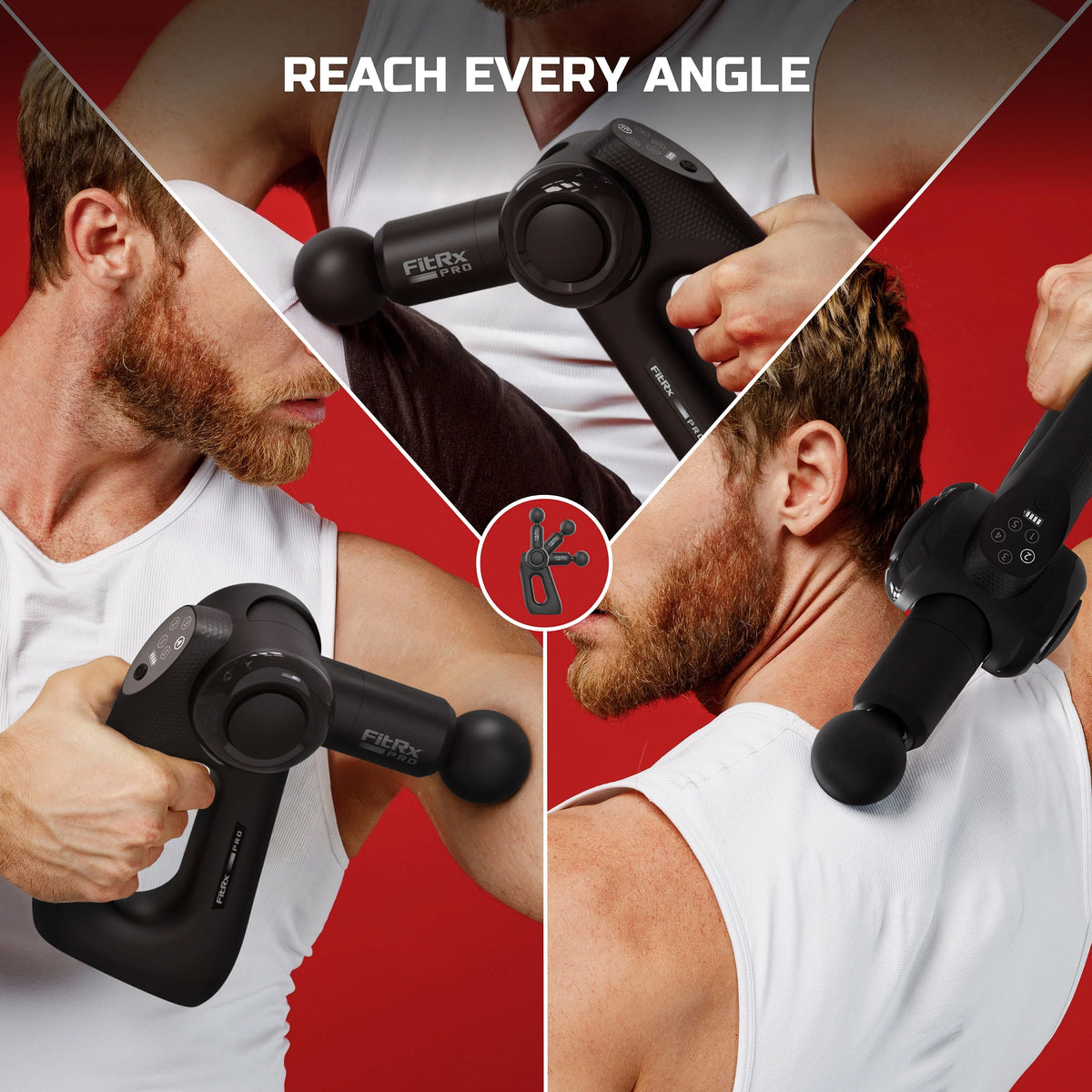 Handheld Percussion Neck and Back Massager Z1002
