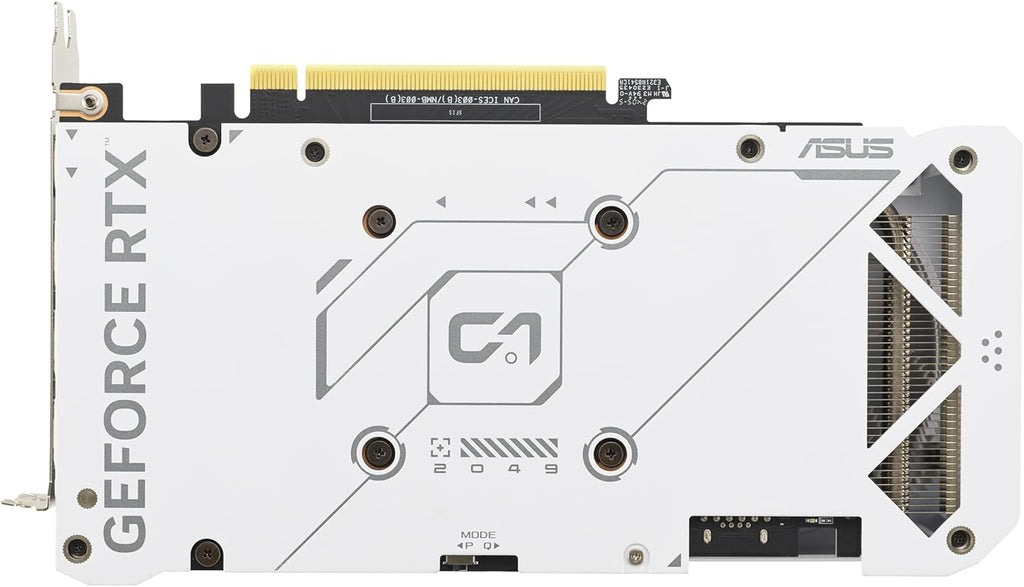 White GeForce RTX 4070 Super 12GB GDDR6X Graphics Card A54850