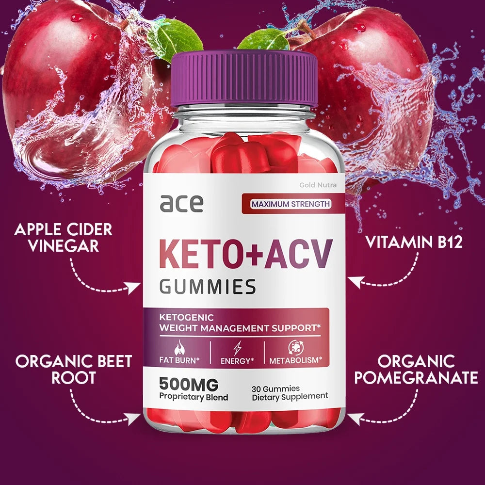 Keto ACV Gummies Weight Loss Supplement 5 Pack M5429