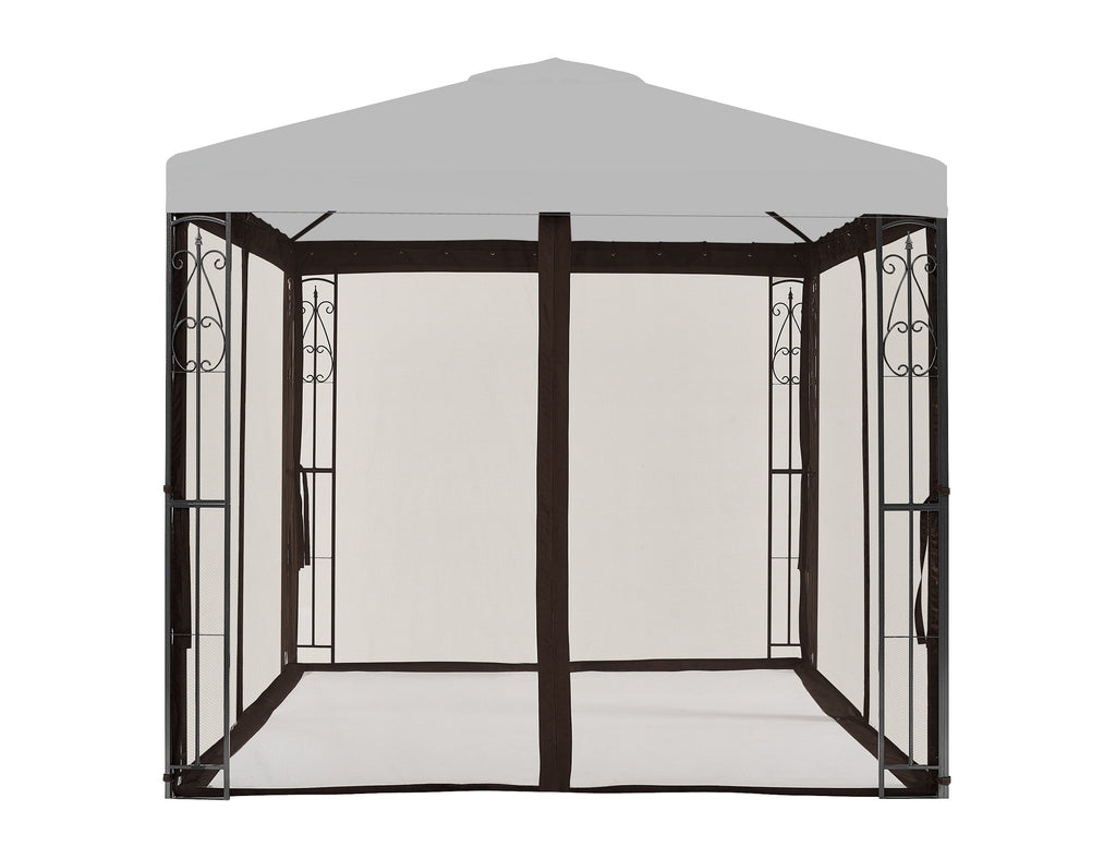 8' x 8' Gazebo Mosquito Netting N81244