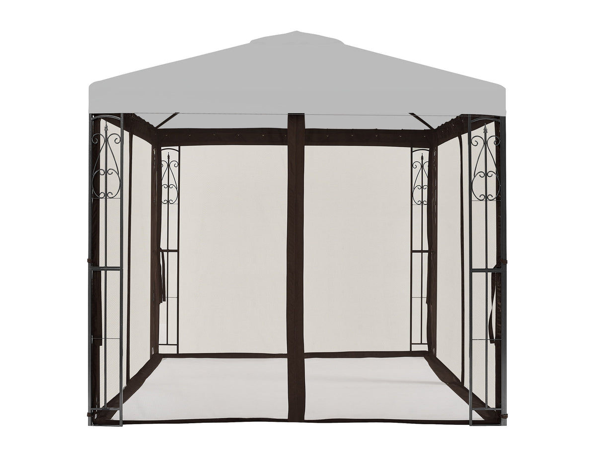 8' x 8' Gazebo Mosquito Netting N81244