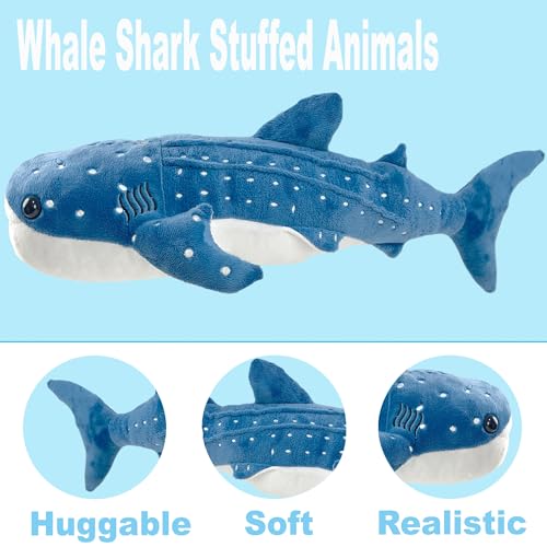 39 Inch Whale Shark Stuffed Animal Plush Toy K652
