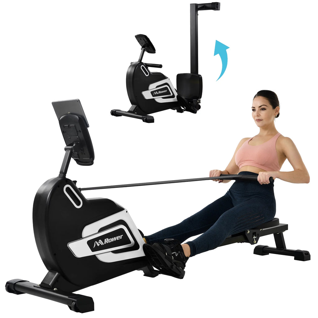 Folding Rowing Machine with 14 Levels of Resistance E301