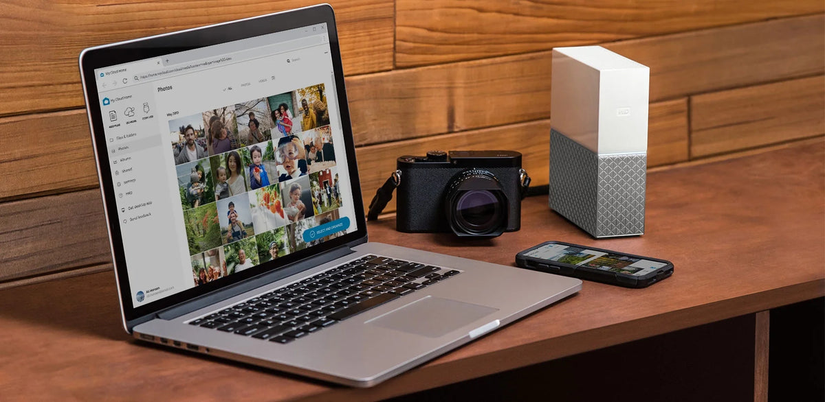 4TB External Personal Cloud Hard Drive Storage K132