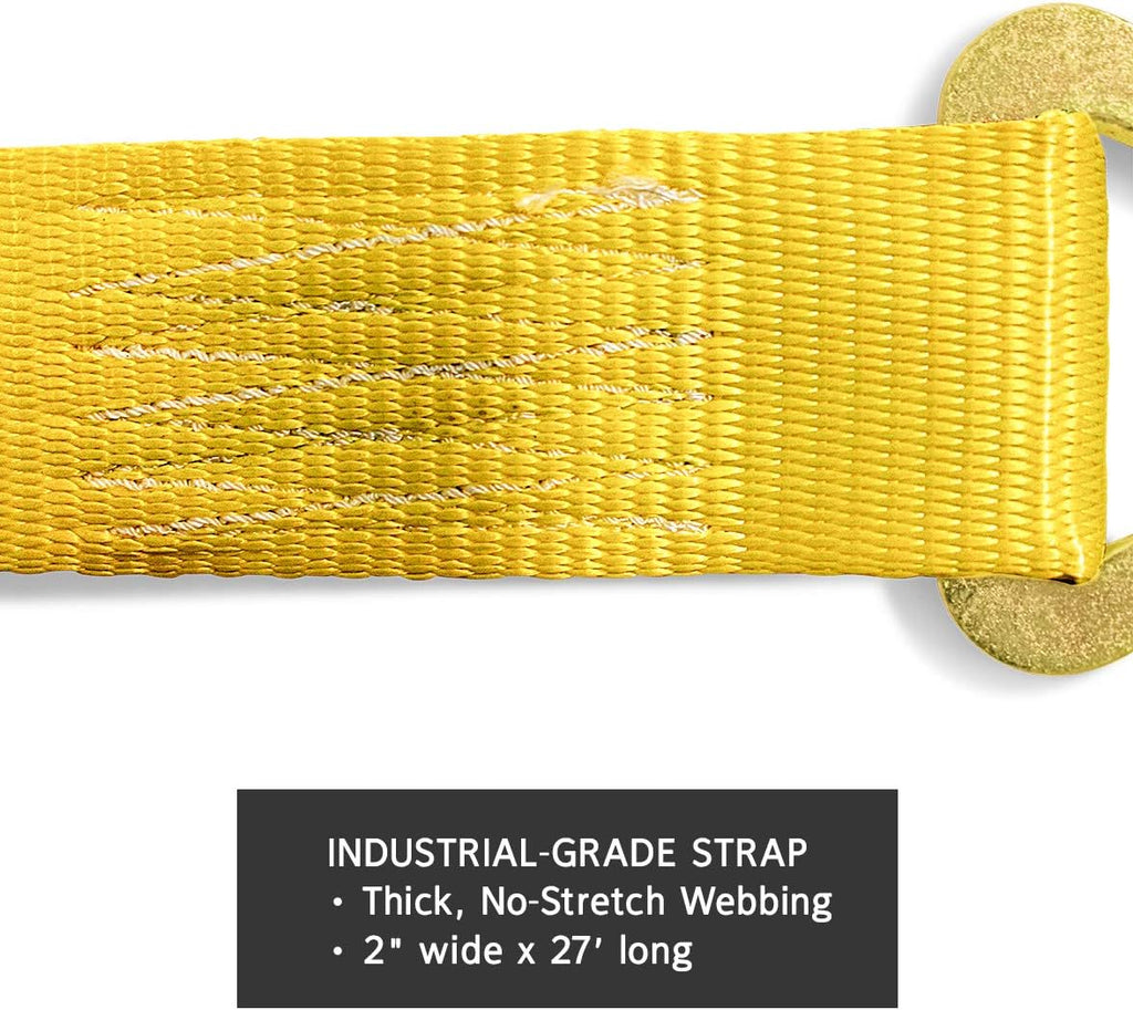 Flatbed Tie Down Kit 10 Pieces 5/16 Inch Grade 70 Chain Ratchet Binders Corner Protectors Ratchet Straps D762