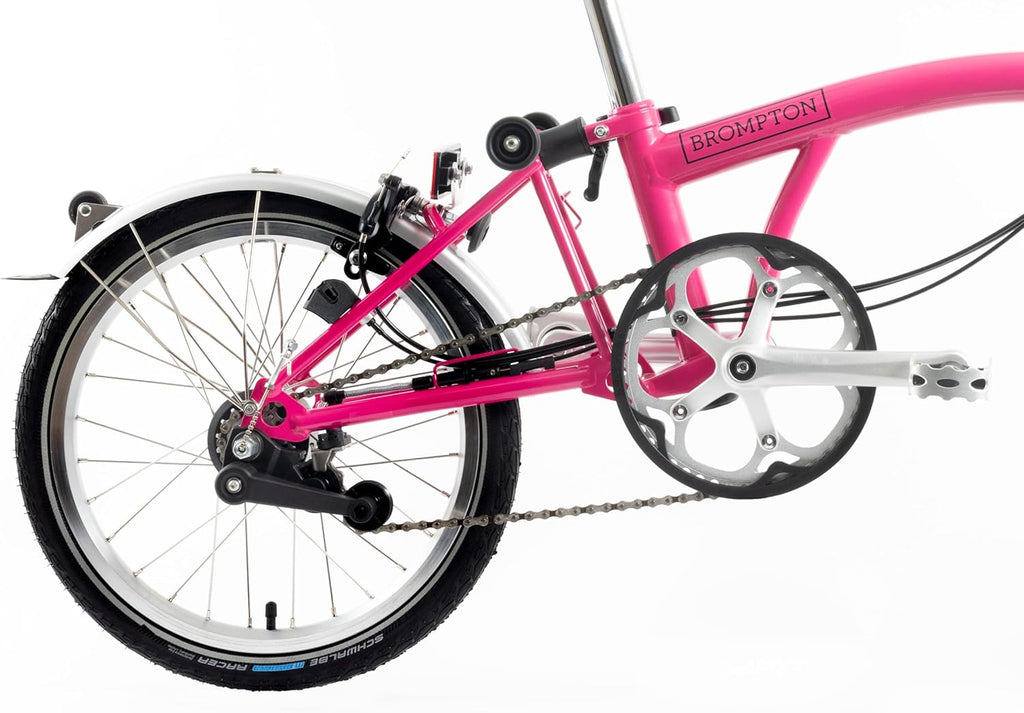 Hot Pink Folding Bike C395