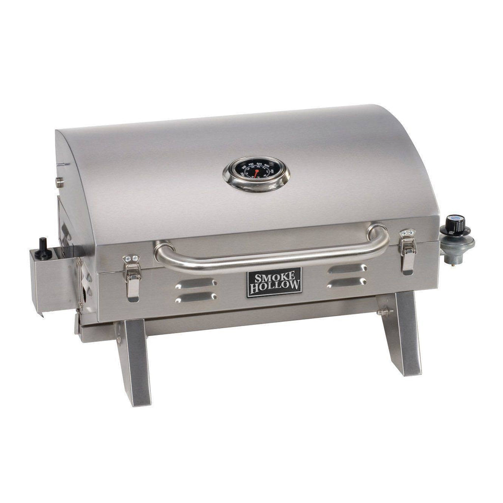 Portable Stainless Steel Propane Gas Grill O86147
