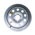 Silver Modular Steel Trailer Wheel 15 X 6 Rim 5 on 4.5 B307471