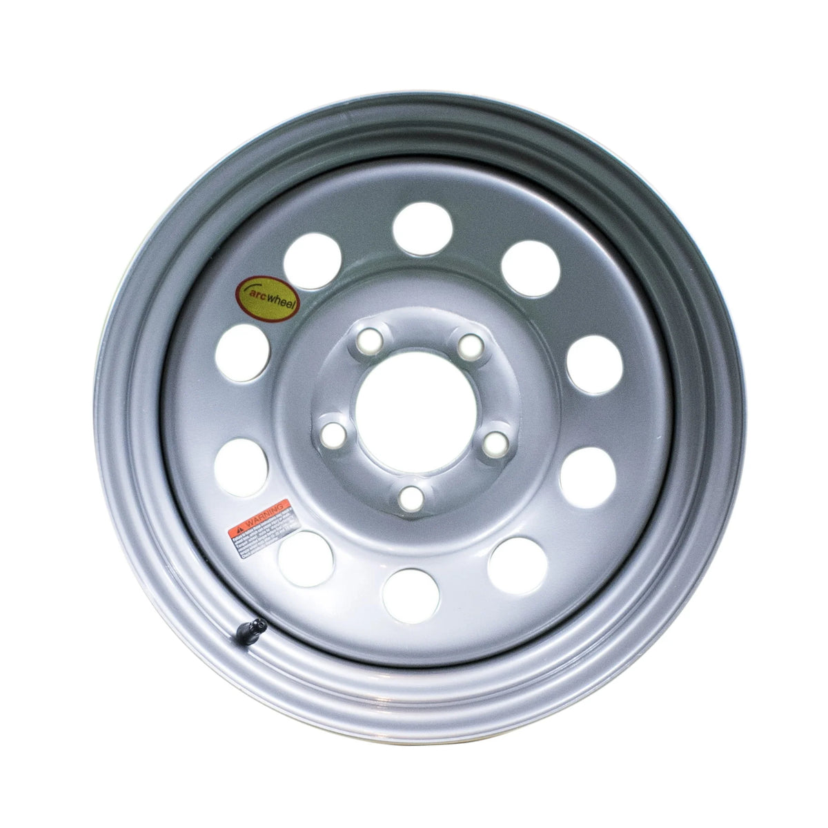 Silver Modular Steel Trailer Wheel 15 X 6 Rim 5 on 4.5 B307471