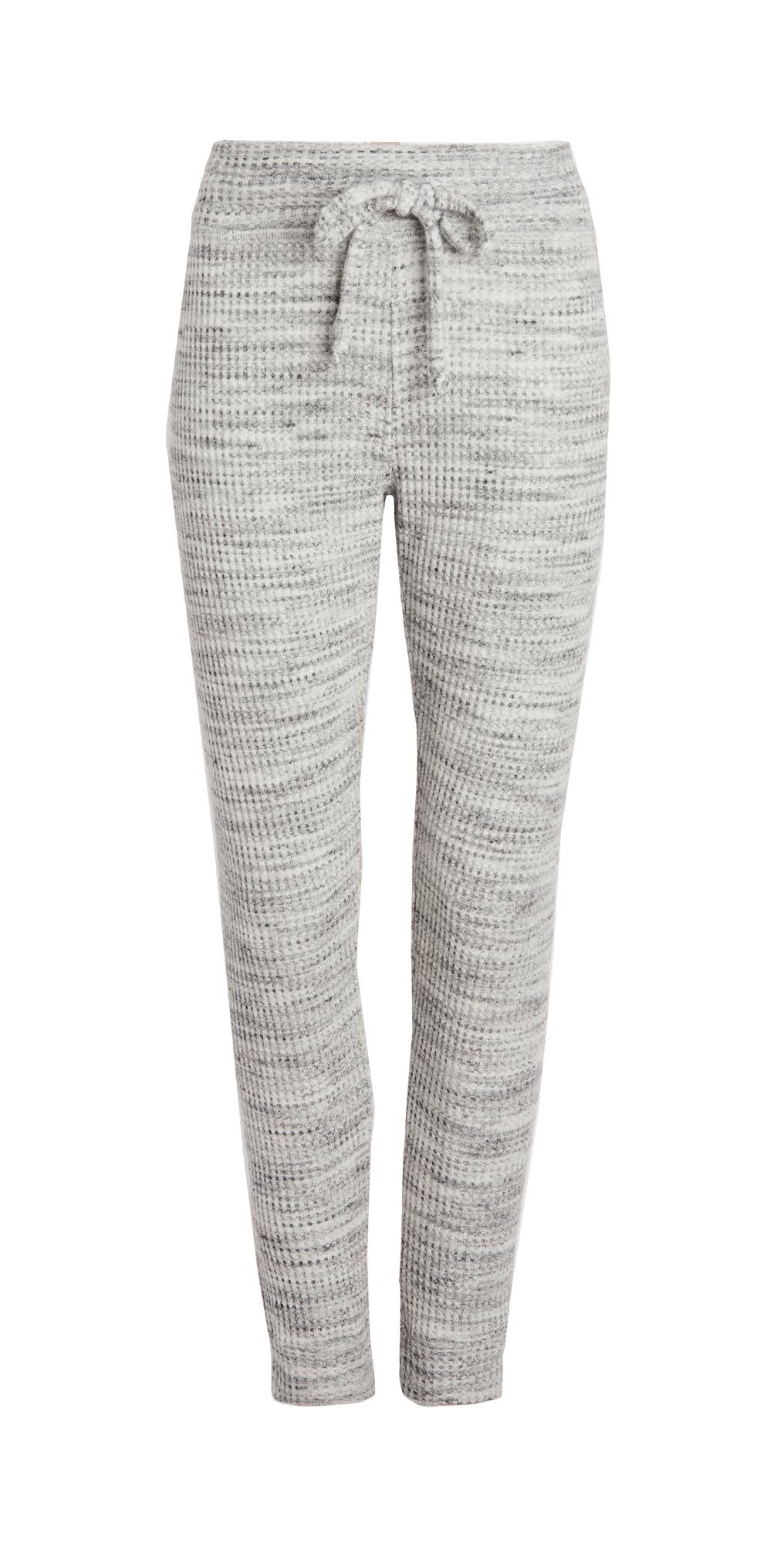 Cream Waffle Knit Sweatpant X52800