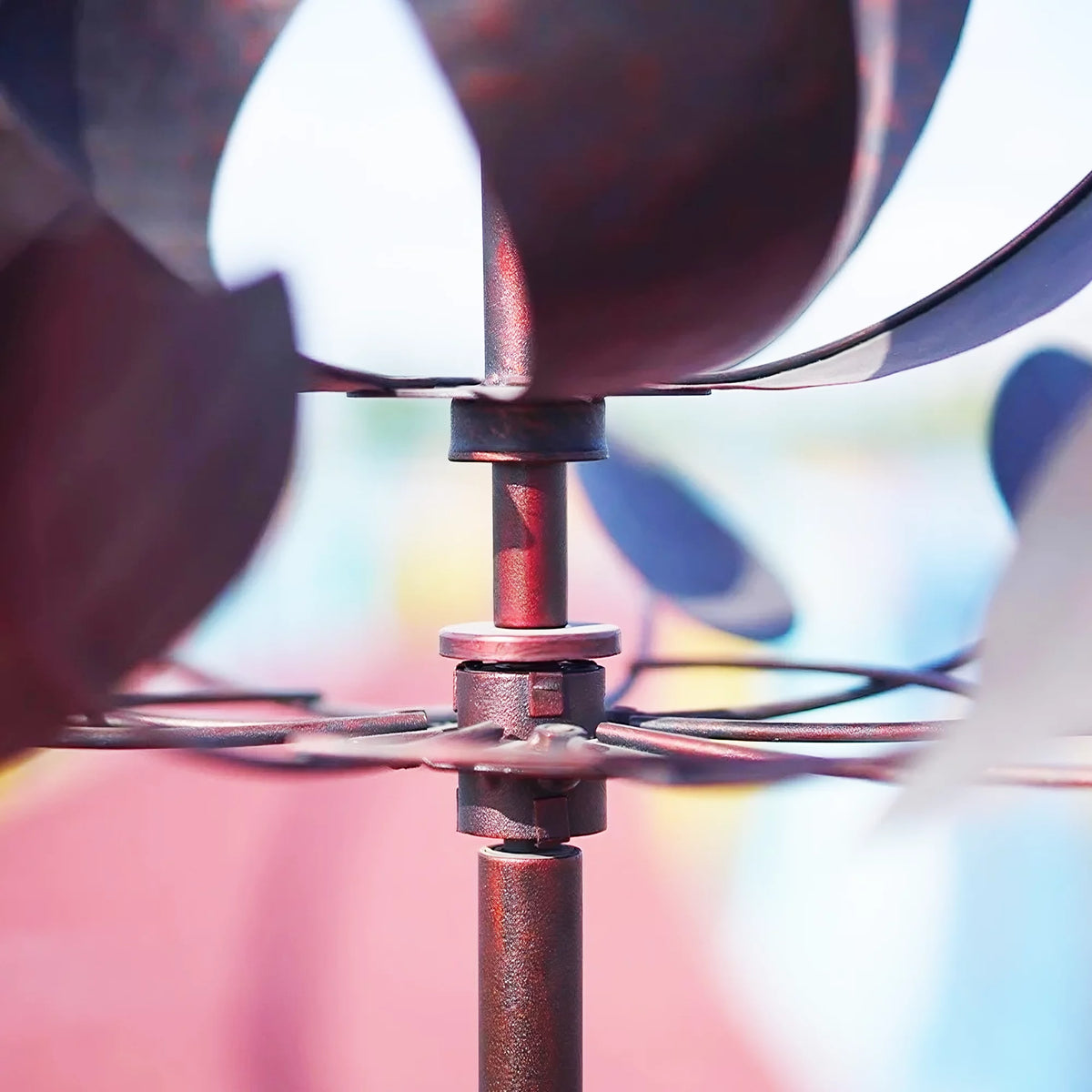 75 inch Bronze Stainless Steel Wind Spinner O616685