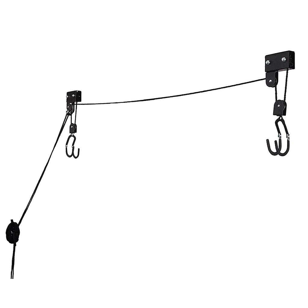 Kayak Ceiling Rack with Hanging Pulley System D284931