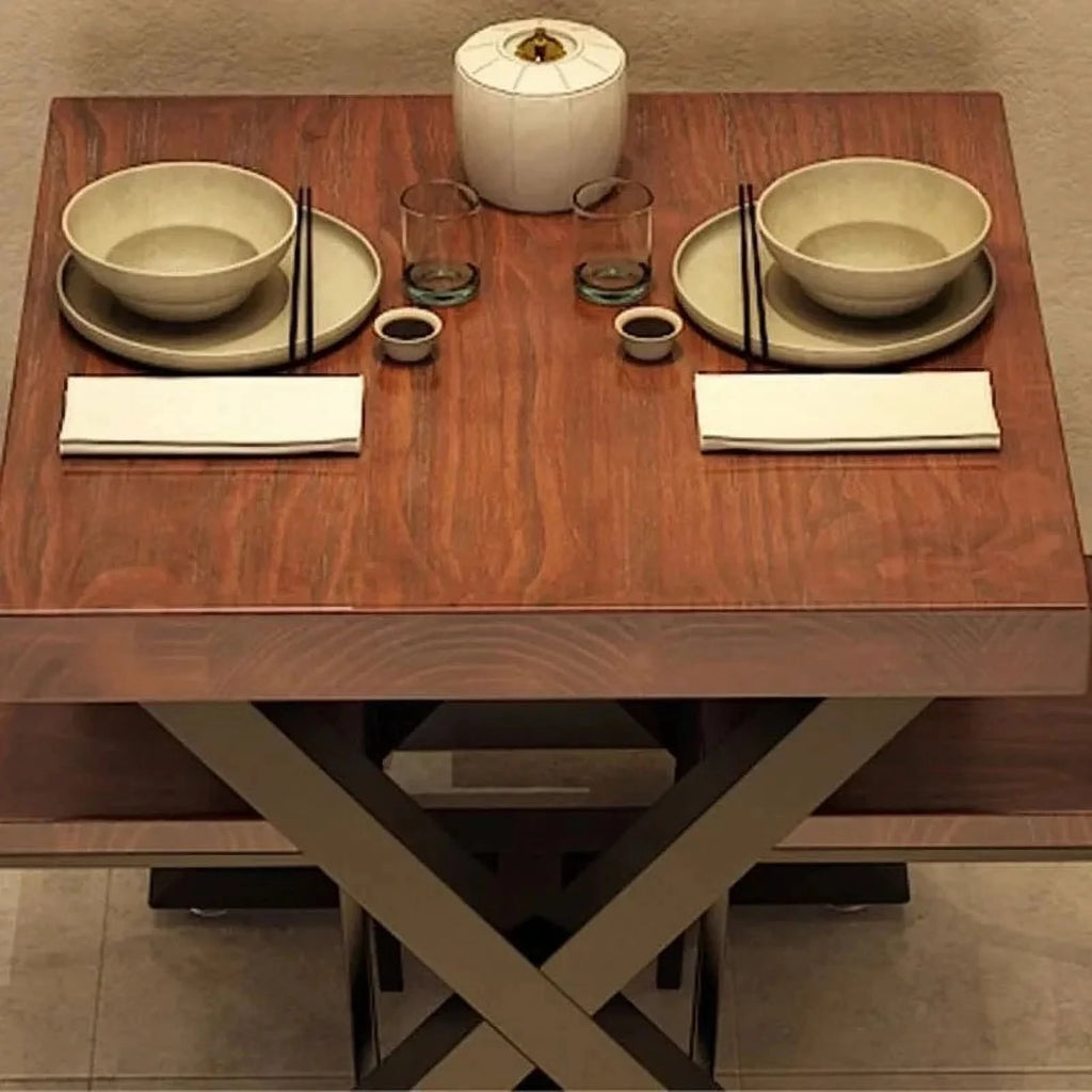 Minimalist Rectangle Waterproof Dining Table N451800
