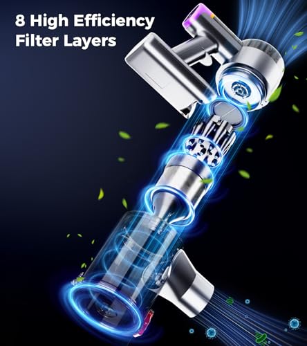 Cordless Stick Vacuum Cleaner 500W 40Kpa 60Mins T616