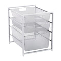 Narrow Cabinet-Sized Mesh Solution Platinum Q75535