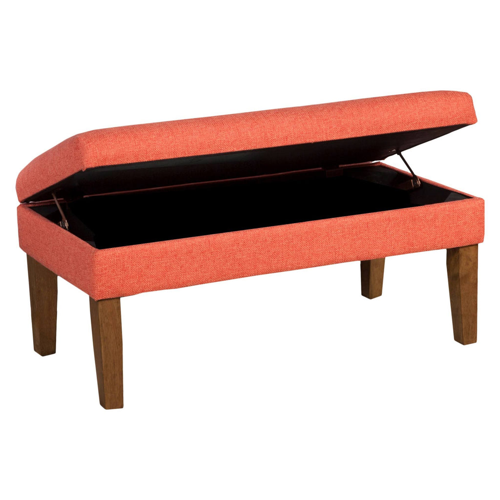 Coral Decorative Storage Bench M90273