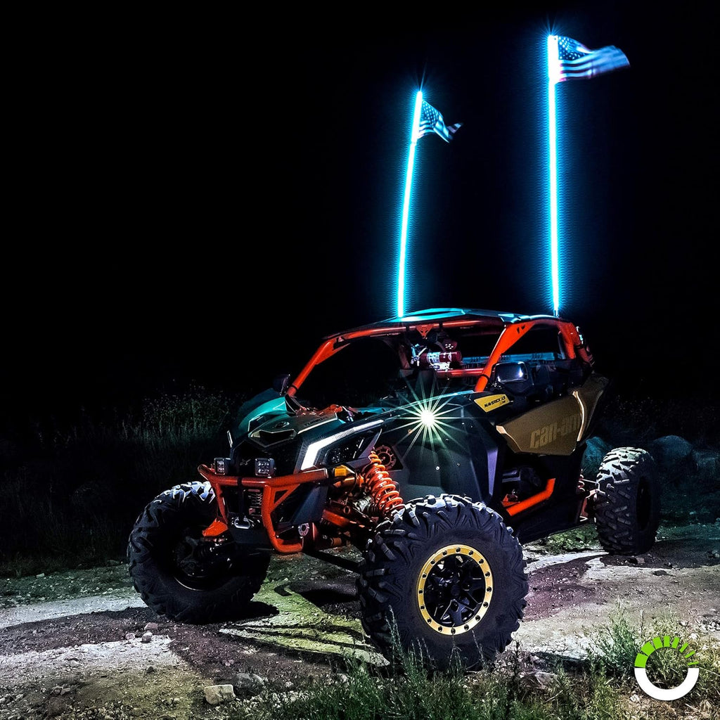 5ft LED Whip Light with RF Wireless Remote S982