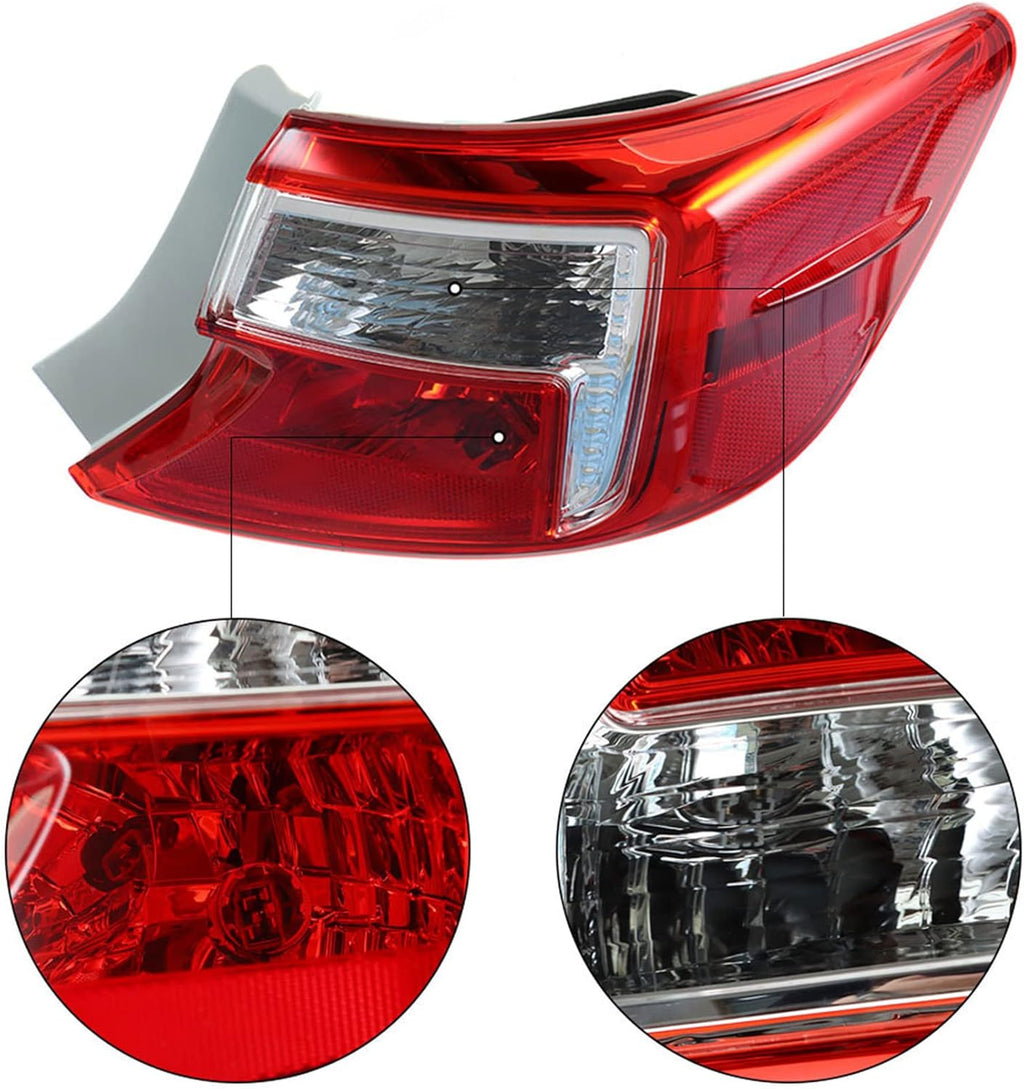 Halogen Rear Brake Tail Light Assembly Driver Left Side & Passenger Right Side M5580