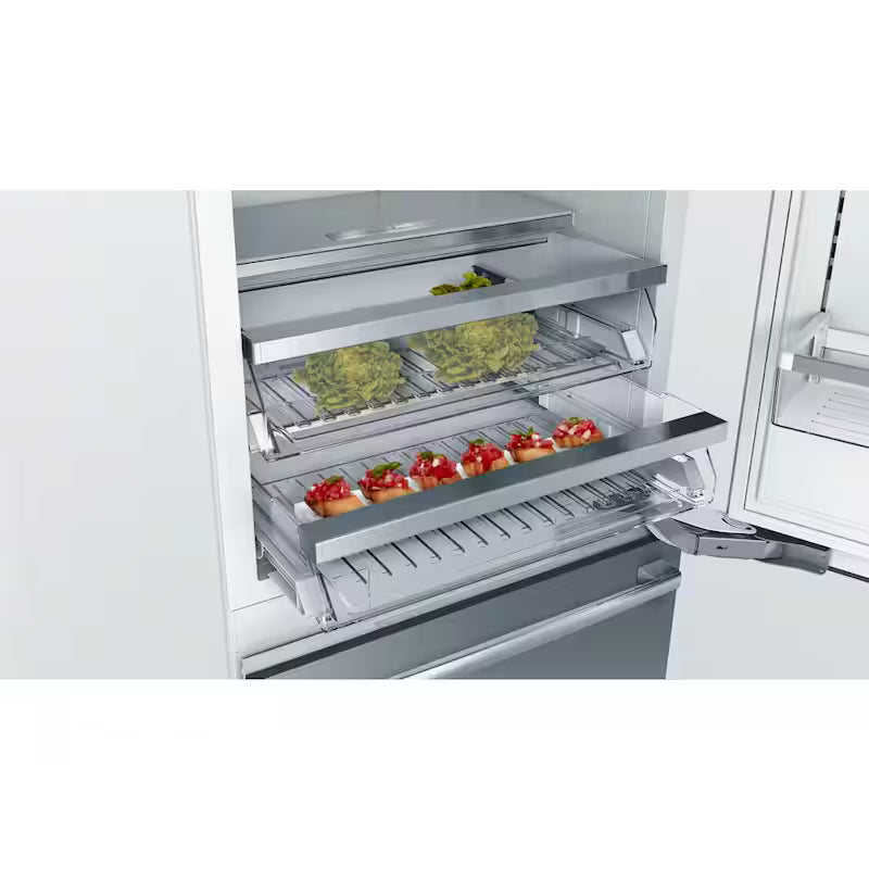 30 in. Built-In Smart Bottom Freezer Refrigerator Stainless Steel B162