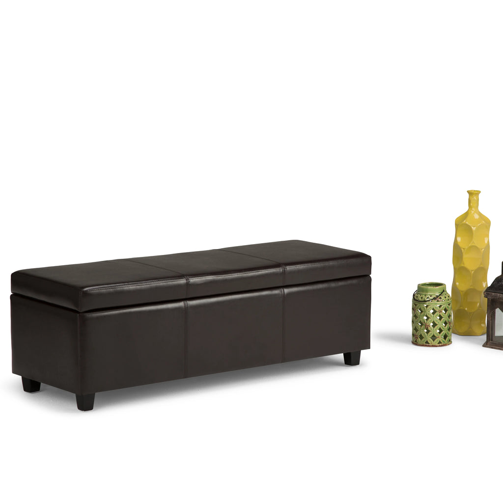 Large Storage Ottoman Bench X803
