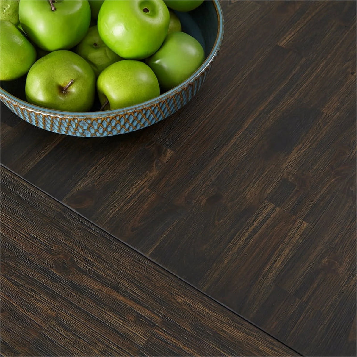 Chocolate Wood Trestle Table Top and Base S5886