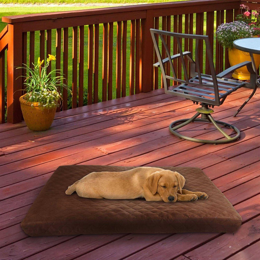 Waterproof Indoor/Outdoor Memory Foam Pet Bed R816