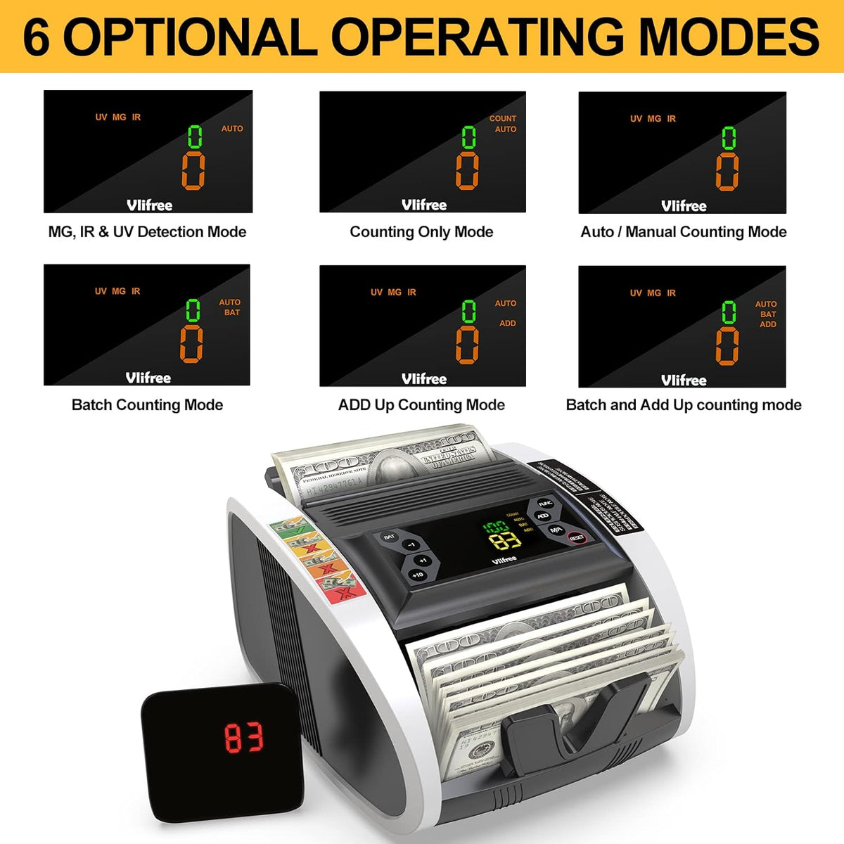 Money Counter Machine with Counterfeit Detection N4704