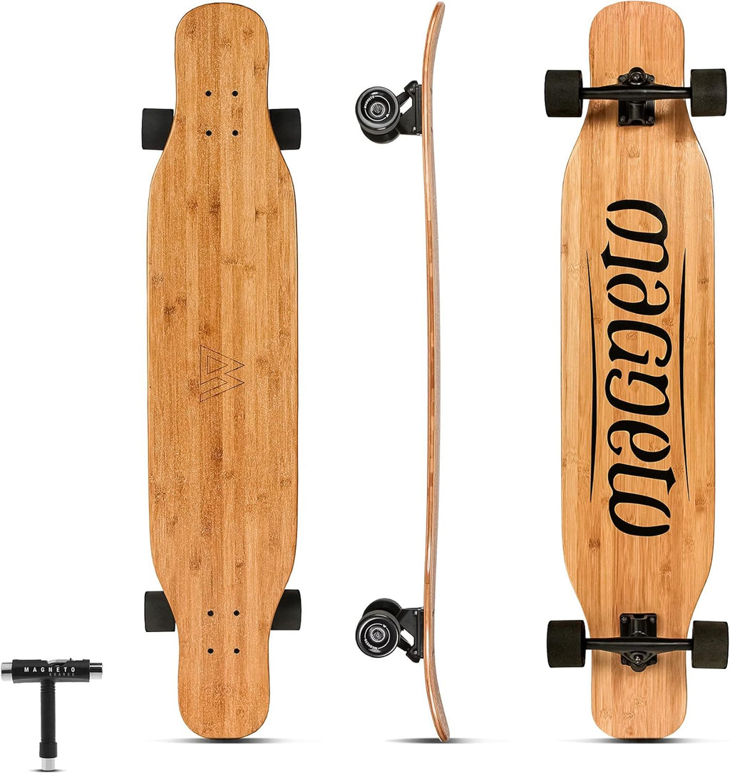 Bamboo Carbon Fiber Longboards Skateboards C729511