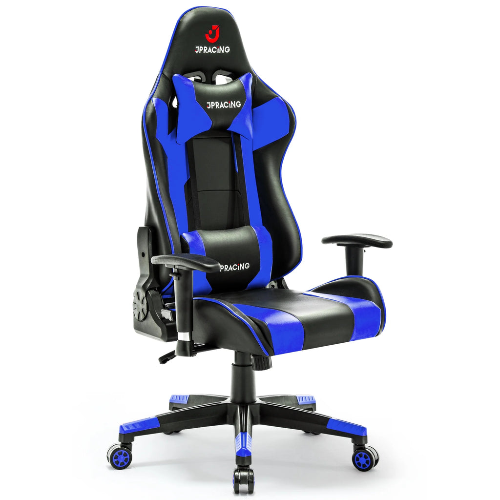 Blue PU Leather Gaming Chair F878021