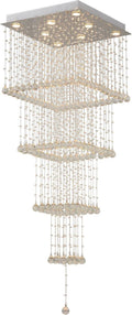 Square 8 Light Flush Mount L59235