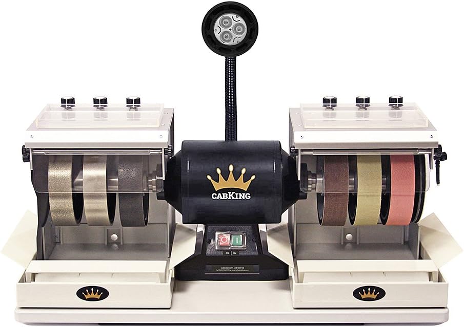 6 Cabbing Machine Lapidary Rock Grinder Polisher F162