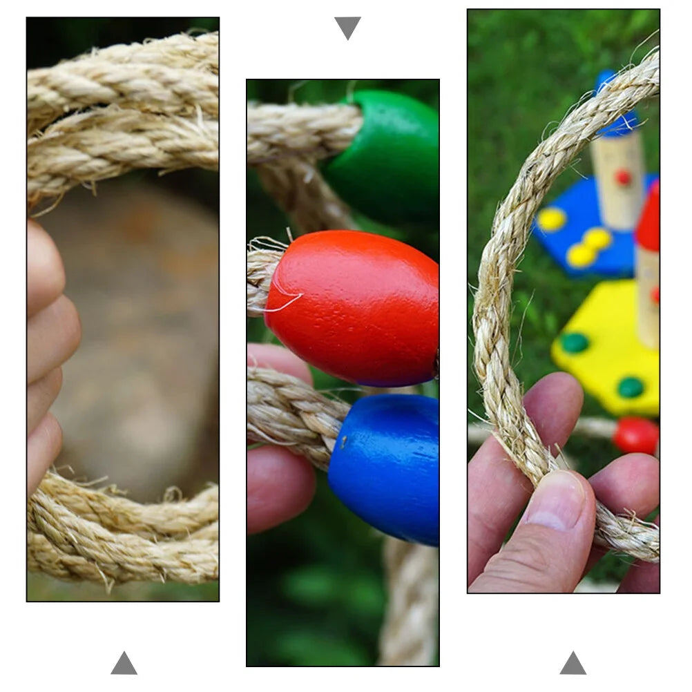 Wooden Ring Toss Game Toys N5559