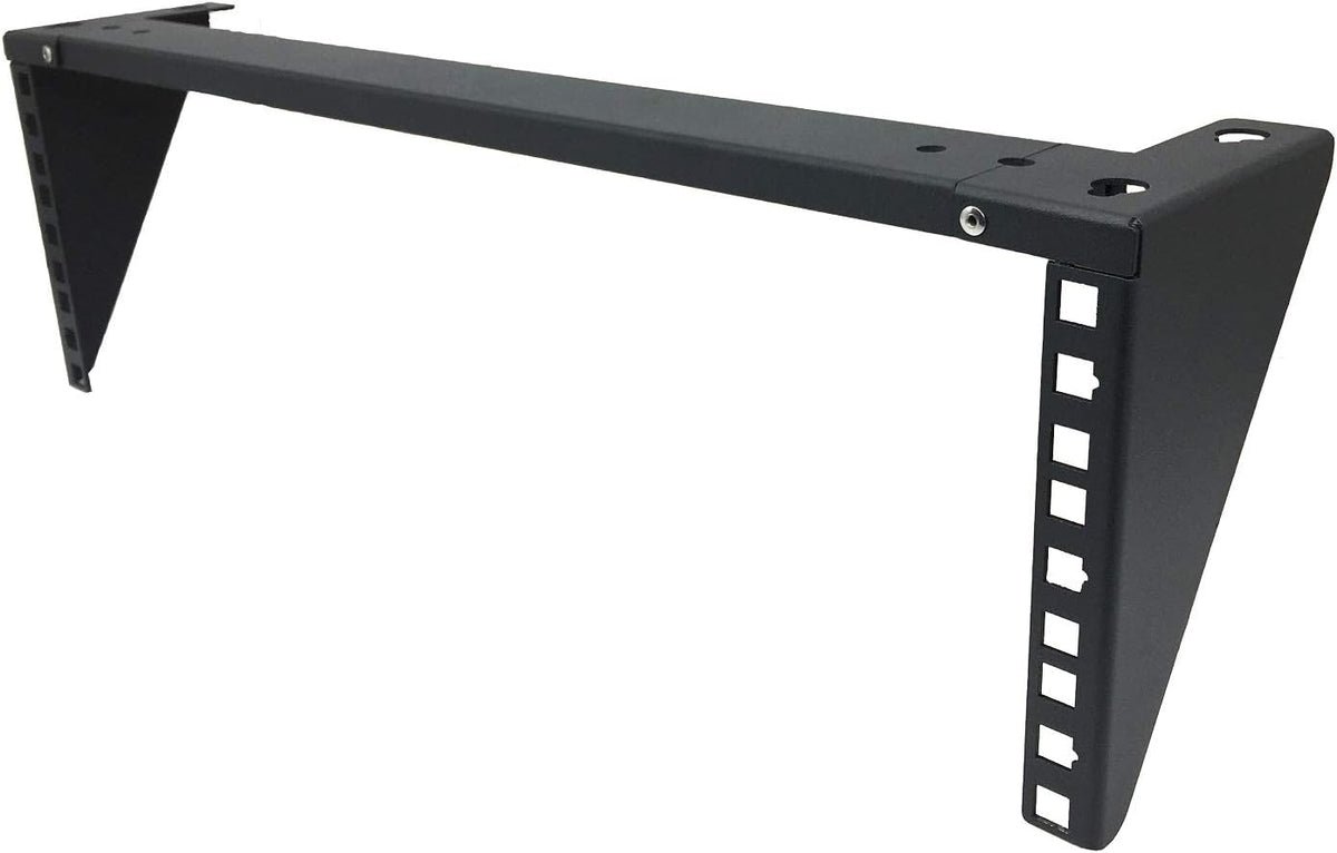 2U Light-Loading Foldable 19 Inches Cold Rolled Steel Vertical Wall Mount Rack L914