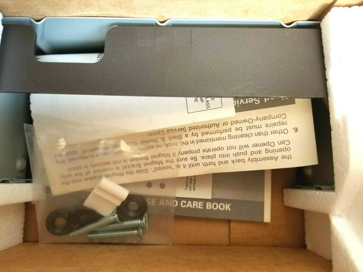 Black Under Cabinet Electric Can Opener A636