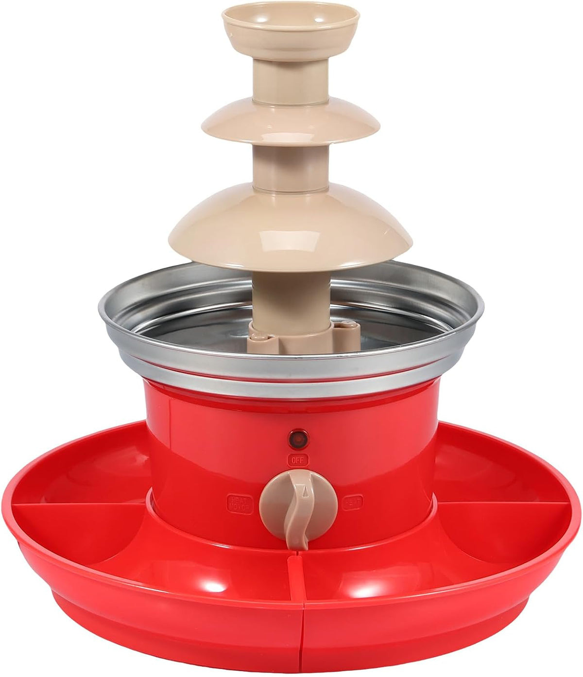 3 Layer Stainless Steel Chocolate Fountain 17oz Capacity B92884
