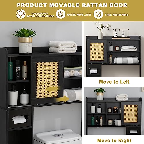 White Over The Toilet Storage Cabinet with Adjustable Shelves K8725
