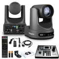 4K PTZ Camera with 12x Optical Zoom and Joystick Controller H883