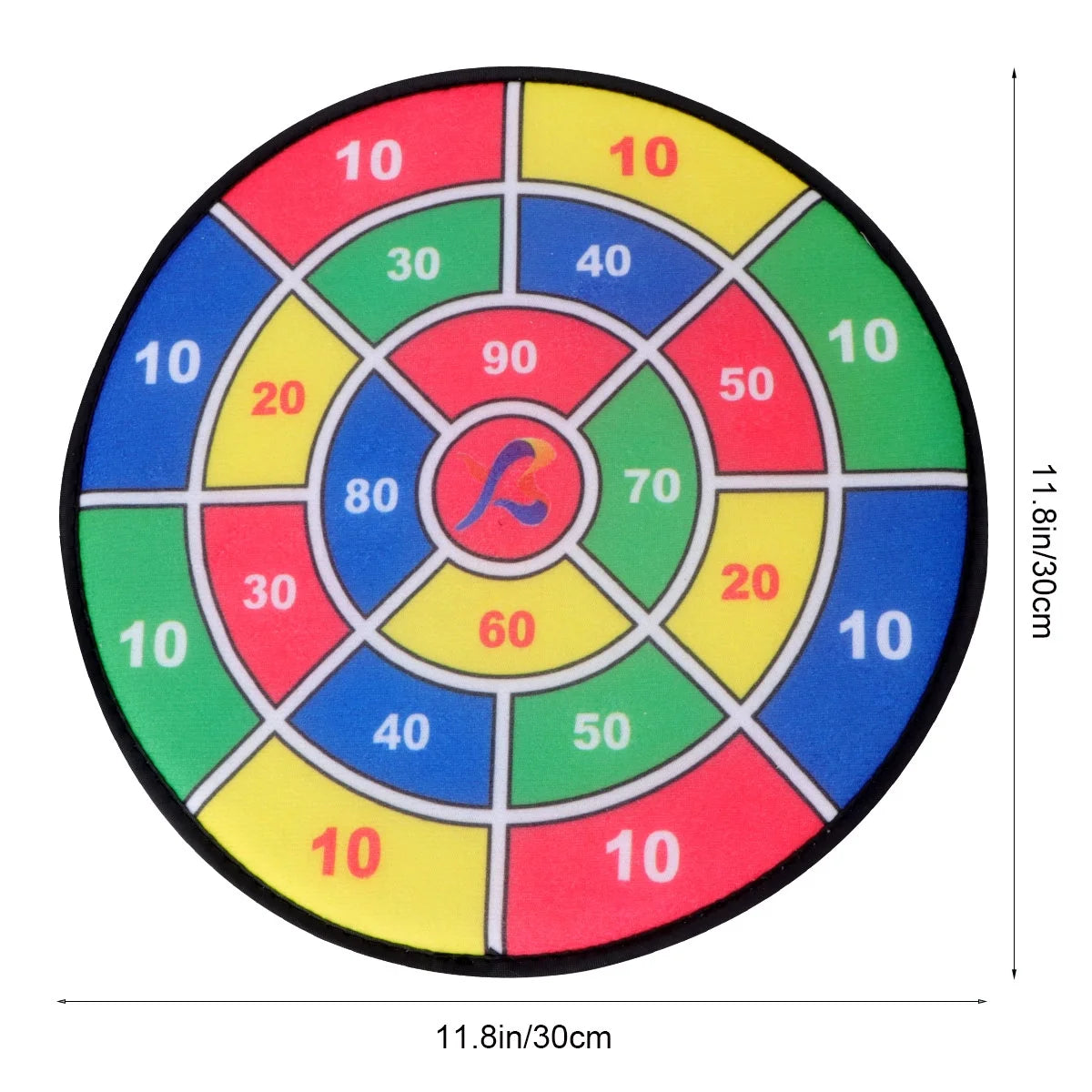 Sticky Ball Shooting Toy Party Game Supplies (30cm, 6pcs Sticky Ball and 6pcs Darts) I774784