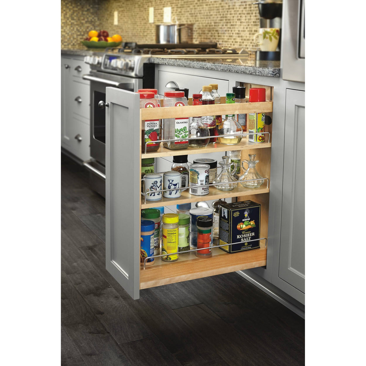 8.5x22 Soft-Close Base Cabinet Organizer B250778