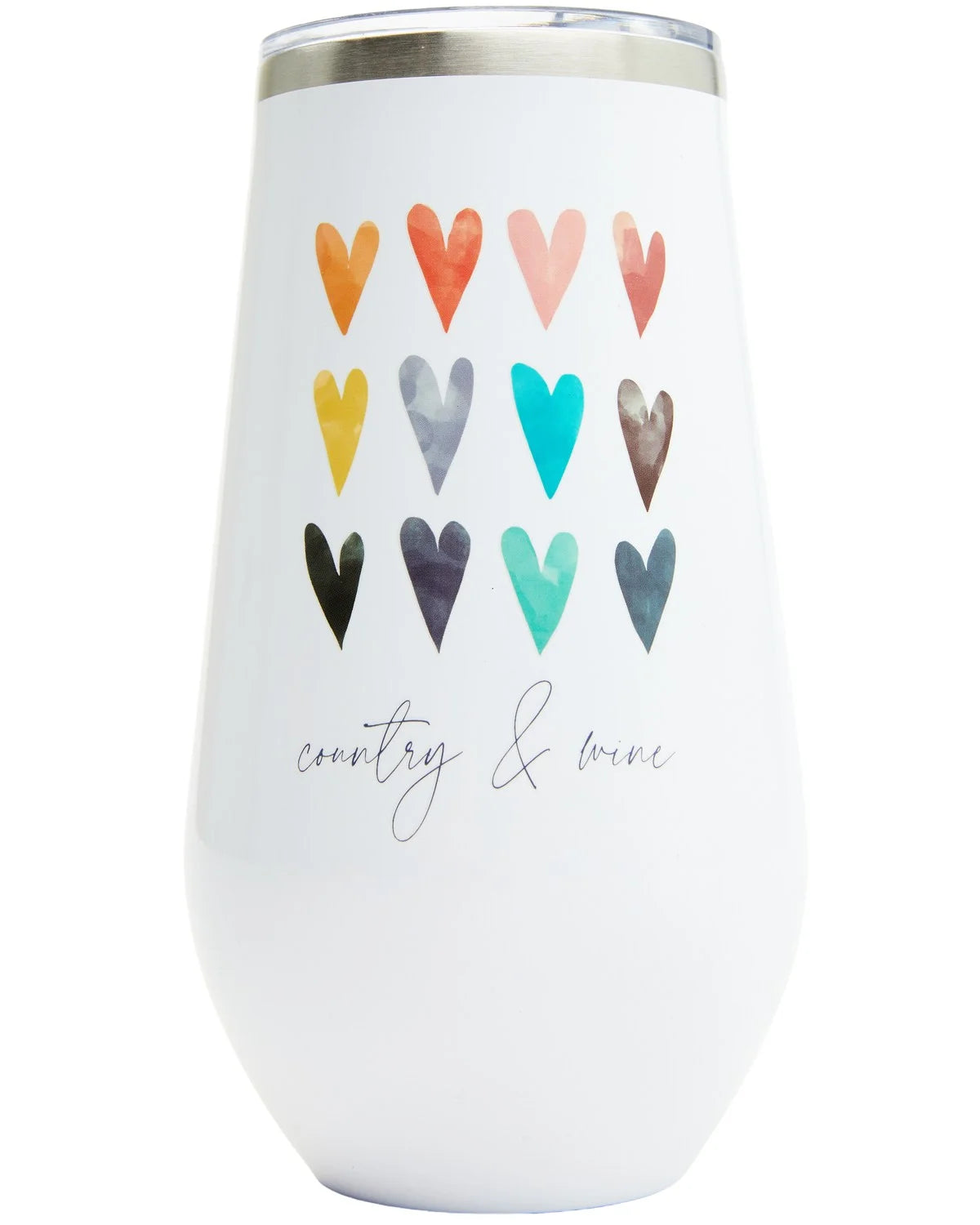 16 Oz White Stemless Tumbler X421874