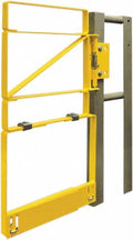 Carbon Steel Yellow Powder Coat Clamp-On Self-Closing Safety Gate E131