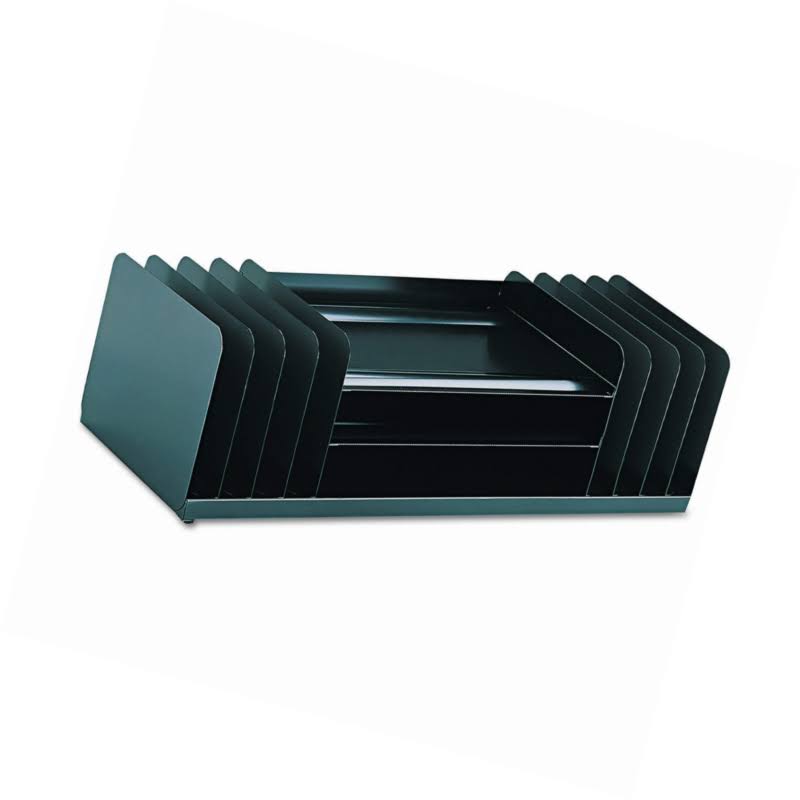 Black Steel Letter Sorter, 11 Compartments E1607