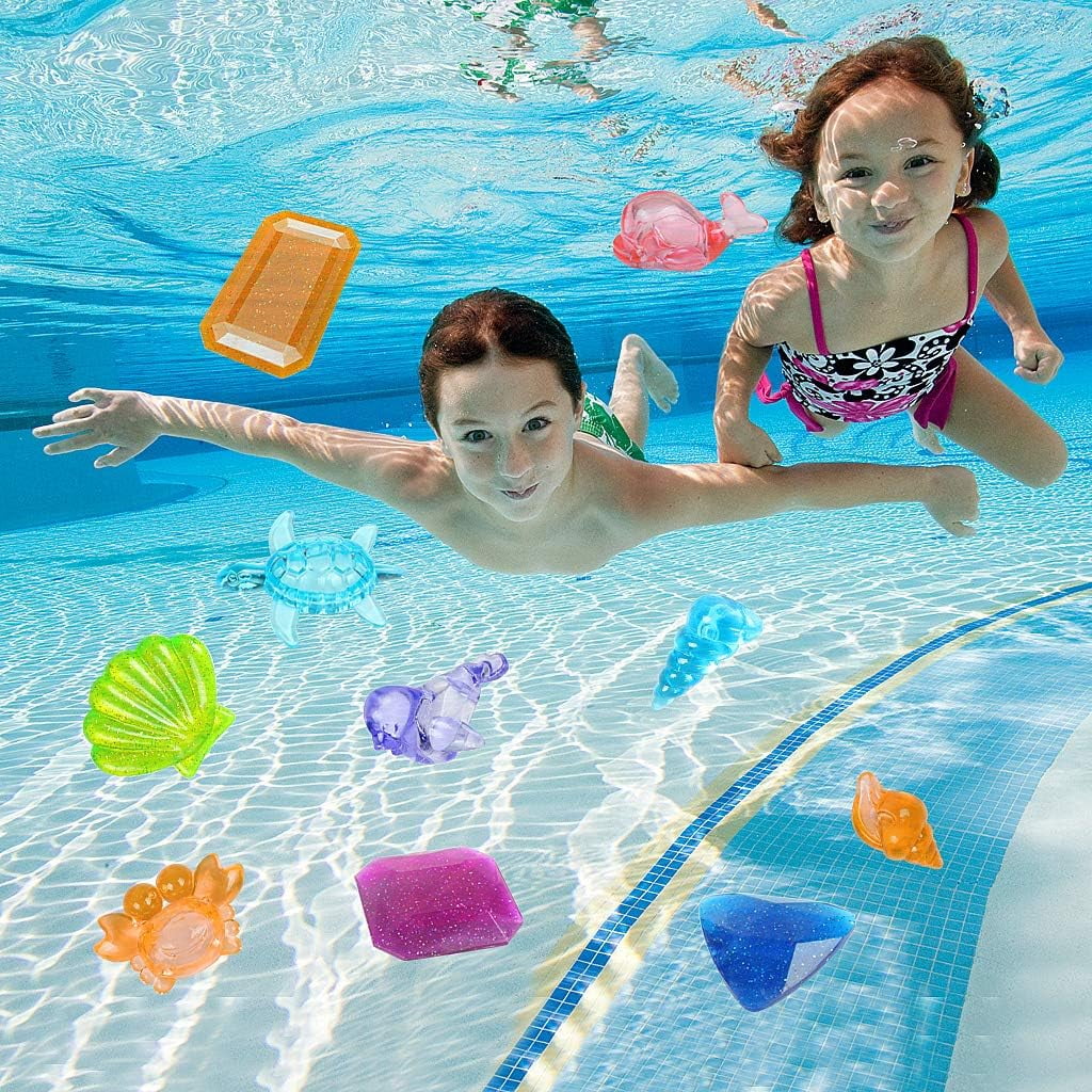 31 Pcs Pool Diving Toys with Storage Bag B6521
