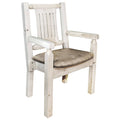 Buckskin Pattern Captains Chair D9933