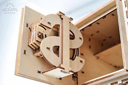 Wooden 3D Puzzle Safe V727158