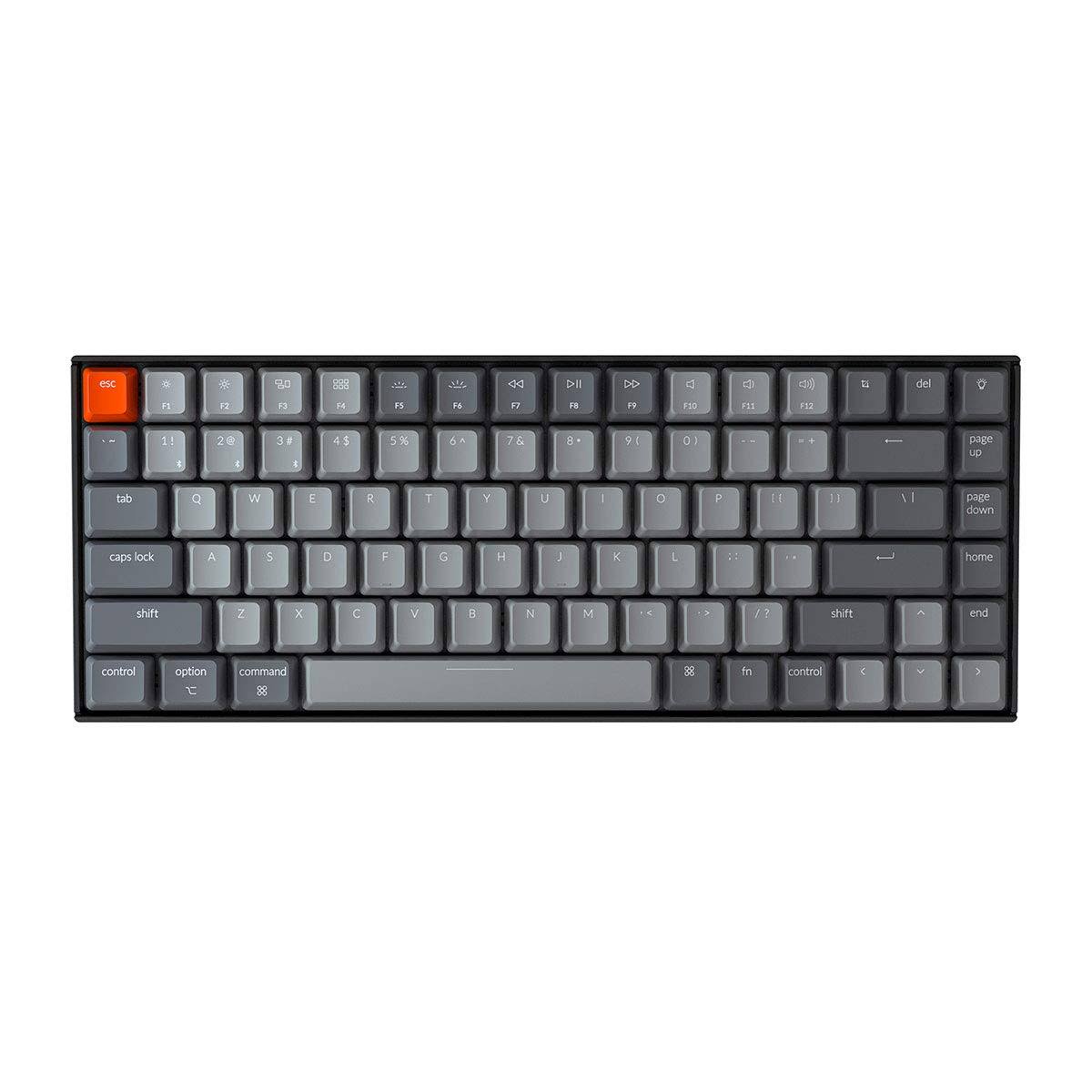 Bluetooth Wireless Mechanical Keyboard with Gateron Blue Switch D1263