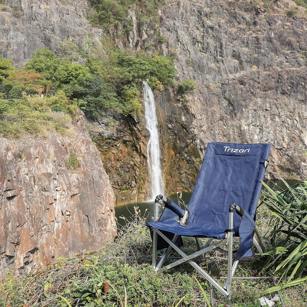 Ultralight Portable Folding Camping Chair with Cup Holders and Carry Bag M154441