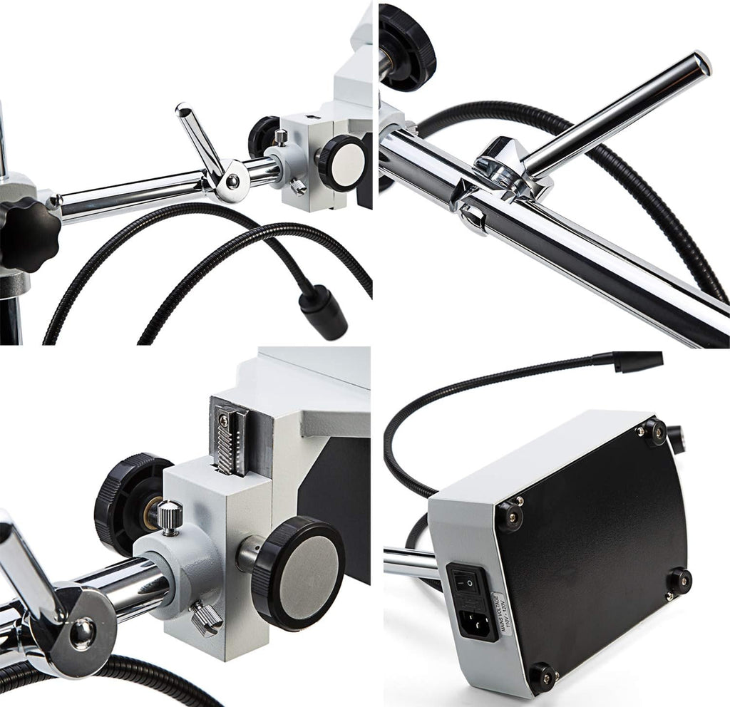 Dissecting Binocular Stereo Microscope, WF10x WF20x Eyepieces, LED Lighting K740303