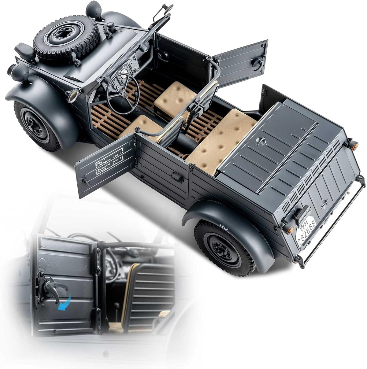 1/12 Kubelwagen Type 82 RC Rock Crawler B274
