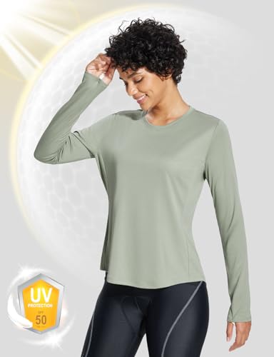 Women Long Sleeve UV Protection SPF Tops UPF 50+ Pocket Shirt A193